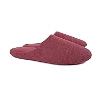 ofoot Womens Memory Foam Cotton House Slippers Ladies Washable Indoor Bedroom Shoes Non Slip Rubber Outsoles