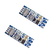 2Pcs TTL to RS485 Module 485 to Serial UART Level Mutual Conversion Hardware Automatic Flow Control Module 3.3V 5.0V Power Supply Long Distance Transmission
