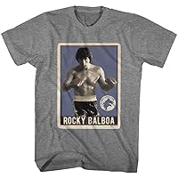 Rocky 1976 American Sports Drama Movie Balboa Trading Card Adult T-Shirt Tee
