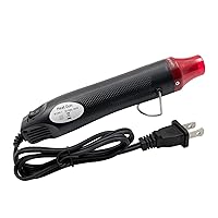 1800W Heat Gun, GoGonova Heavy Duty Soldering Hot Air Gun, Stepless  Adjustment 122℉ to 1202℉ with Application Icon, Dual Airflow, Compact  Design with