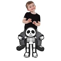 Morph Skeleton Piggyback Toddler, Toddler Piggyback Costume, Toddler Skeleton Costume, Kids Skeleton Piggyback Costume