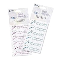 Favor Tags - Baby Boy Thank You - Blue - 24Piece