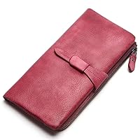 Men's Leather Long and Short Wallet, Multi-Card Retro Wallet, Recreational Multi-Functional Pocket Wallet