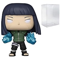 POP Naruto Shippuden - Hinata with Twin Lion Fists Entertainment Earth Exclusive Funko Vinyl Figure (Bundled with Compatible Box Protector Case), Multicolor, 3.75