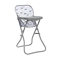 ADORA 20” Durable Twinkle Star Baby Doll High Chair for Feeding and Imaginative Pretend Play, Suits Most Stuffed Animals, Plush Toys, and Dolls up to 16 inches