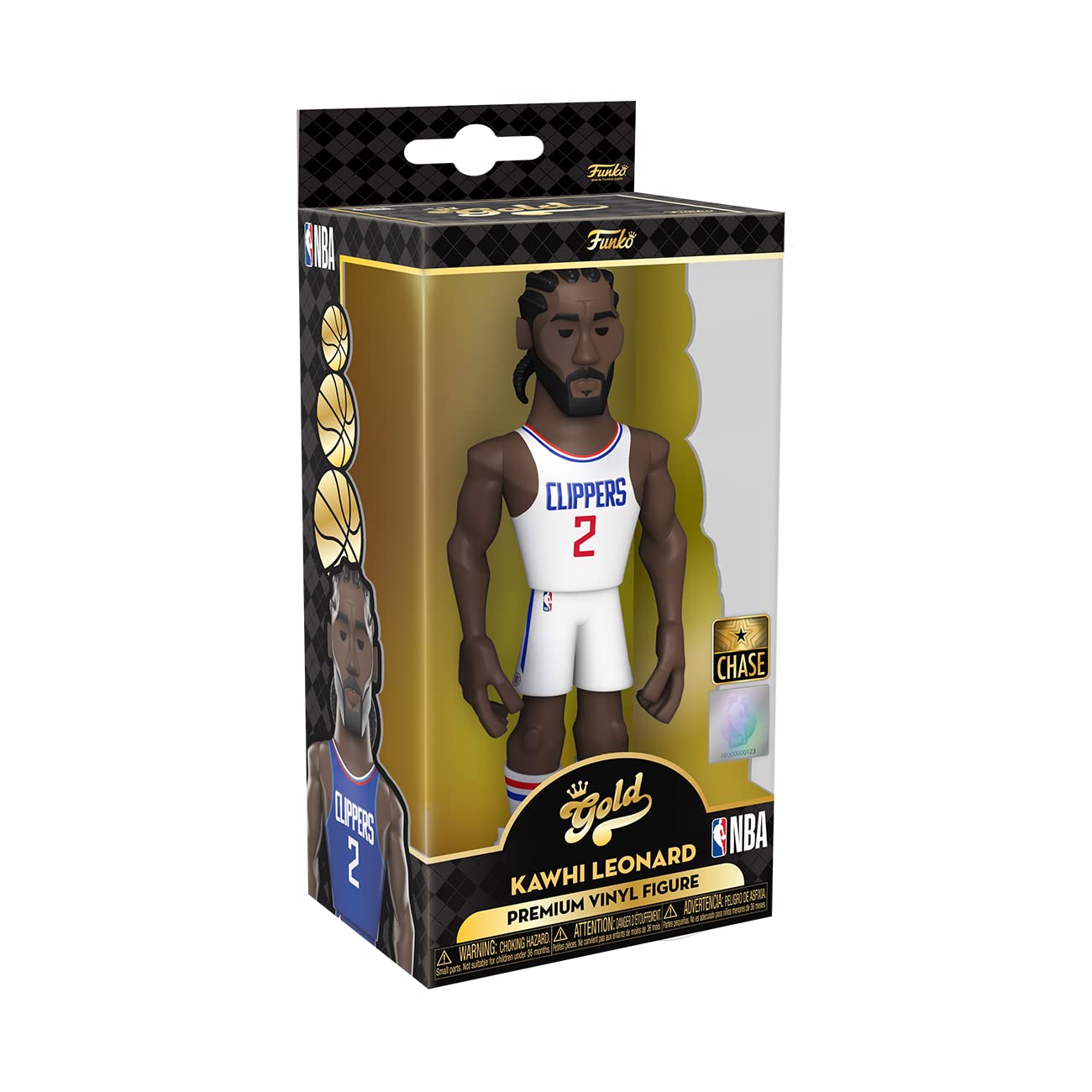Funko Pop! Gold NBA: Clippers - Kawhi with Chase 5