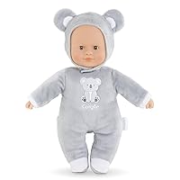 Corolle Sweetheart Koala Doll, Soft Body Doll with Hood, Name Label, Vanilla Fragrance, 30 cm, from 9 Months