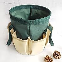 Garden Tool Bag - Gardening Tool Bag with 6 Pockets| for Mothers Day | Gardening Tote for Gardener | Indoor and Outdoor Gardening Bag Green