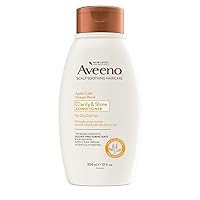 Aveeno Apple Cider Vinegar Sulfate-Free Conditioner for Balance & High Shine, Daily Moisturizing & Scalp Soothing Conditioner for Oily or Dull Hair, Paraben & Dye-Free, 12oz