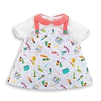 Corolle Little Artist Dress Baby Doll Outfit - Premium Mon Premier Poupon Baby Doll Clothes and Accessories fit 12