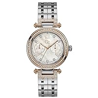 GC Gc Watches Prime Chic Womens Analog Quartz Watch with Stainless Steel Bracelet Y78003L1MF Silver