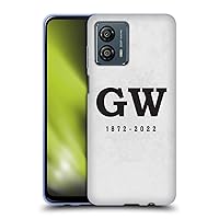 Head Case Designs Officially Licensed Glasgow Warriors GW 1872 Graphics Soft Gel Case Compatible with Motorola Moto G53 5G