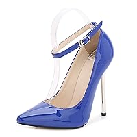 13CM/5.12IN Women's Personality Pumps Stiletto Sexy Pointed High Heels Wedding Dress Shoes Cute Evening Stilettos