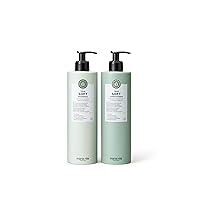 Maria Nila True Soft, Shampoo & Conditioner Set (2 x 16.9 Fl Oz), For Dry Hair, Argan Oil Remoisturises & Reduces Frizz, 100% Vegan & Sulfate/Paraben free