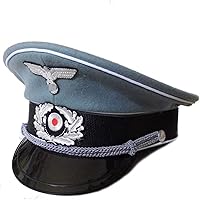 World War II German Army Elite Infantry Officer Wool hat Sun hat Field hat Movie Props Party Props