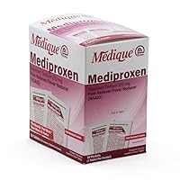 Medique @ Home Mediproxen Compare Active Ingredient to Aleve 50 x 1 (Child Resistant Packaging), White (73750)