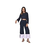 Women's Cobalt Pant Top Set | Summer Outfits 2 Pieces Dress