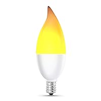 Flame Effect BPFLAME/C/LED/2 LED Candelabra Light Bulb