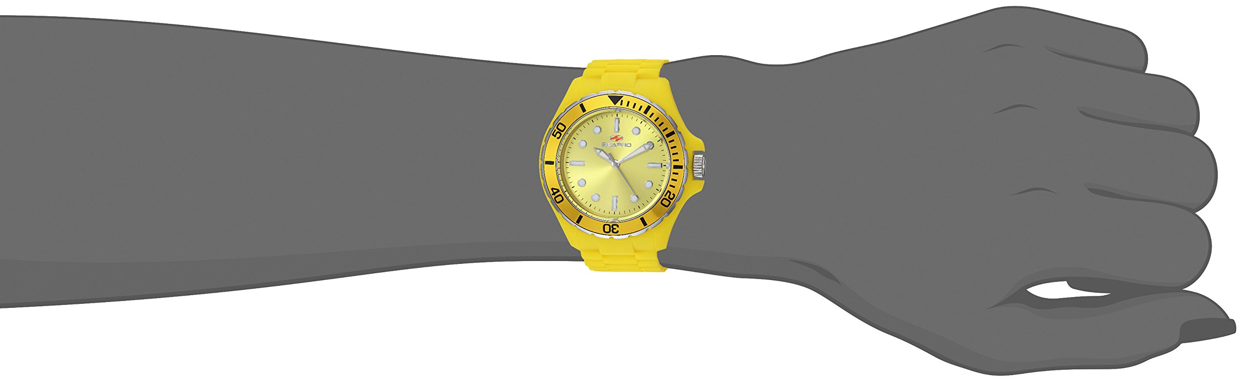 Seapro Women's 'Spring' Quartz Stainless Steel and Silicone Casual Watch