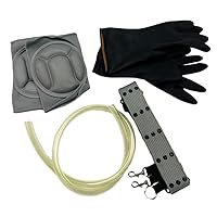 Costume Agent Ghost Ghoul Hunter Gloves and Belt Set Buster Halloween Costume