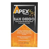 Apex Cultures® Dry Brewing Yeast 11.5 gram San Diego Apex Cultures® Dry Brewing Yeast 11.5 gram San Diego