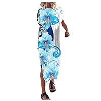 Dresses Wedding Guest Dresses for Women Formal Summer Work Dresses for Women White Maxi Dresses for Women 2024 Boho Dress for Women Summer Dress for Women Embroidered