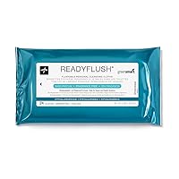 ReadyFlush Biodegradable Flushable Personal Cleansing Wipes, Fragrance Free, 24 Count