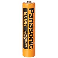 8 Pack Panasonic NiMH AAA Rechargeable Battery for Cordless Phones,Orange