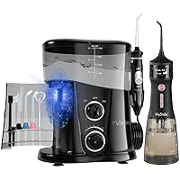 LP221 Cordless Water Dental Flosser and Countertop Oral Irrigator Combo