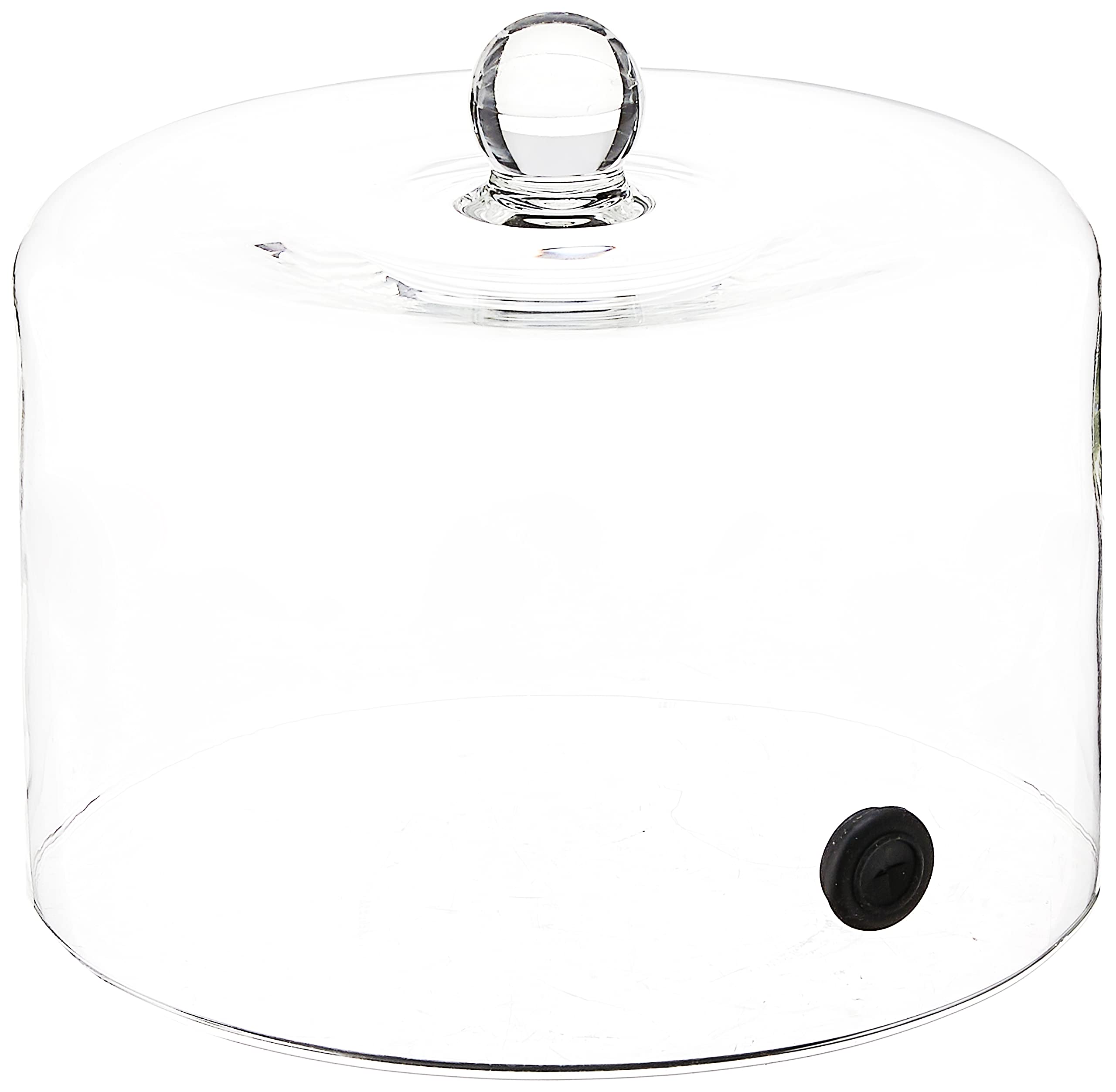 The Breville PolyScience Smoking Gun Pro Glass Cloche, 7 inch diameter, Clear