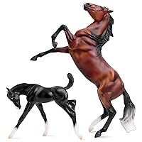 Breyer Horses Freedom Series Wild and Free | Horse and Foal Set | Horse Toy | 9.75