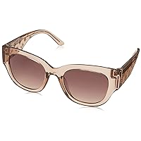 Women's Trendy Peony Pattern Accent Butterfly Sunglasses