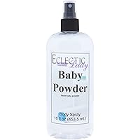 Body Spray for Women, 16 oz Baby Powder Mist with Clean, Light & Gentle Fragrance, Long Lasting Perfume with Comforting Scent for Men & Women, Cologne with Soft, Subtle Aroma For Daily Use
