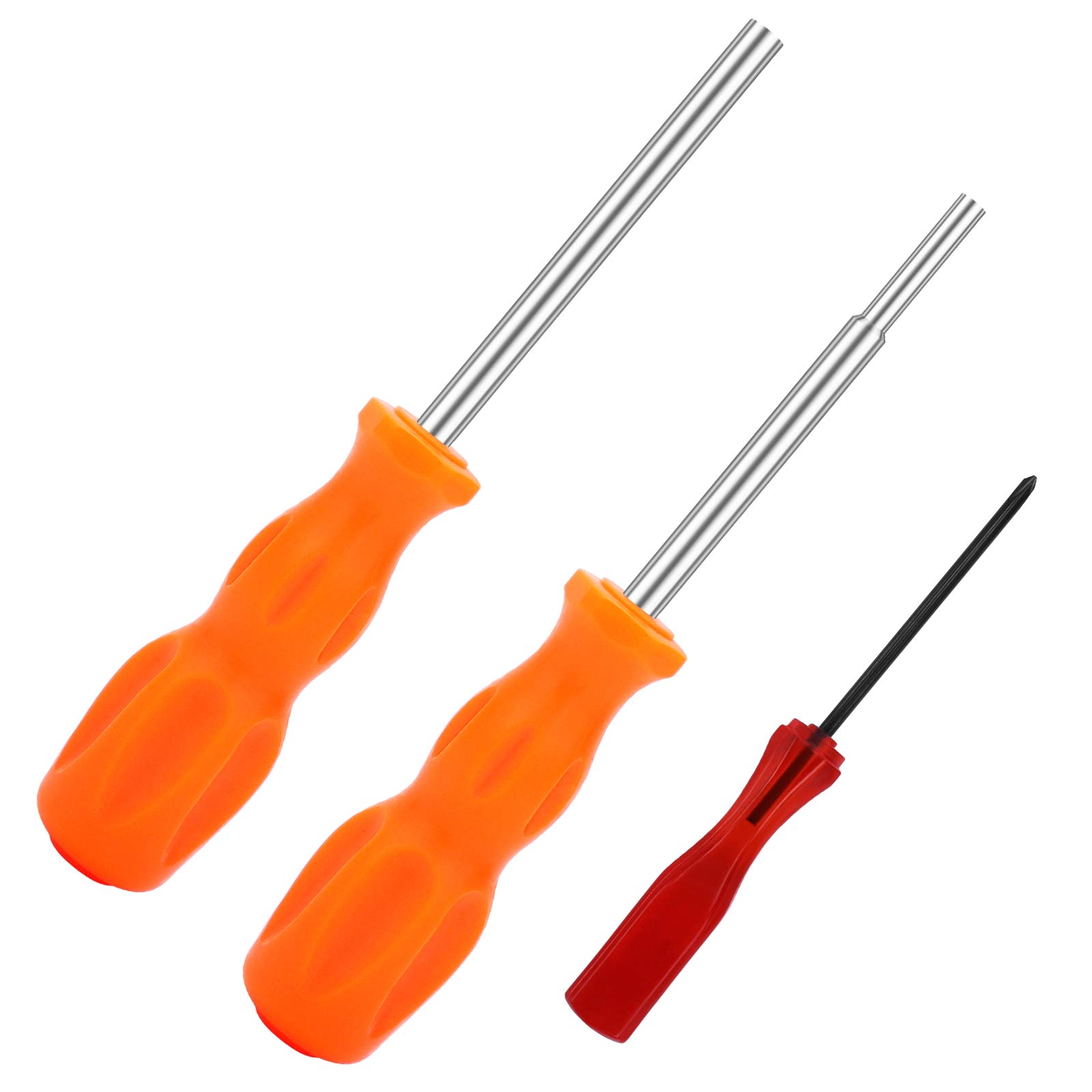 3 Pack Gamebit Security Screwdriver, 3.8mm and 4.5mm Security Screwdriver and 2.5mm Triwing Screwdriver for Super Nintendo, SNES, NES, N64 and GameBoy