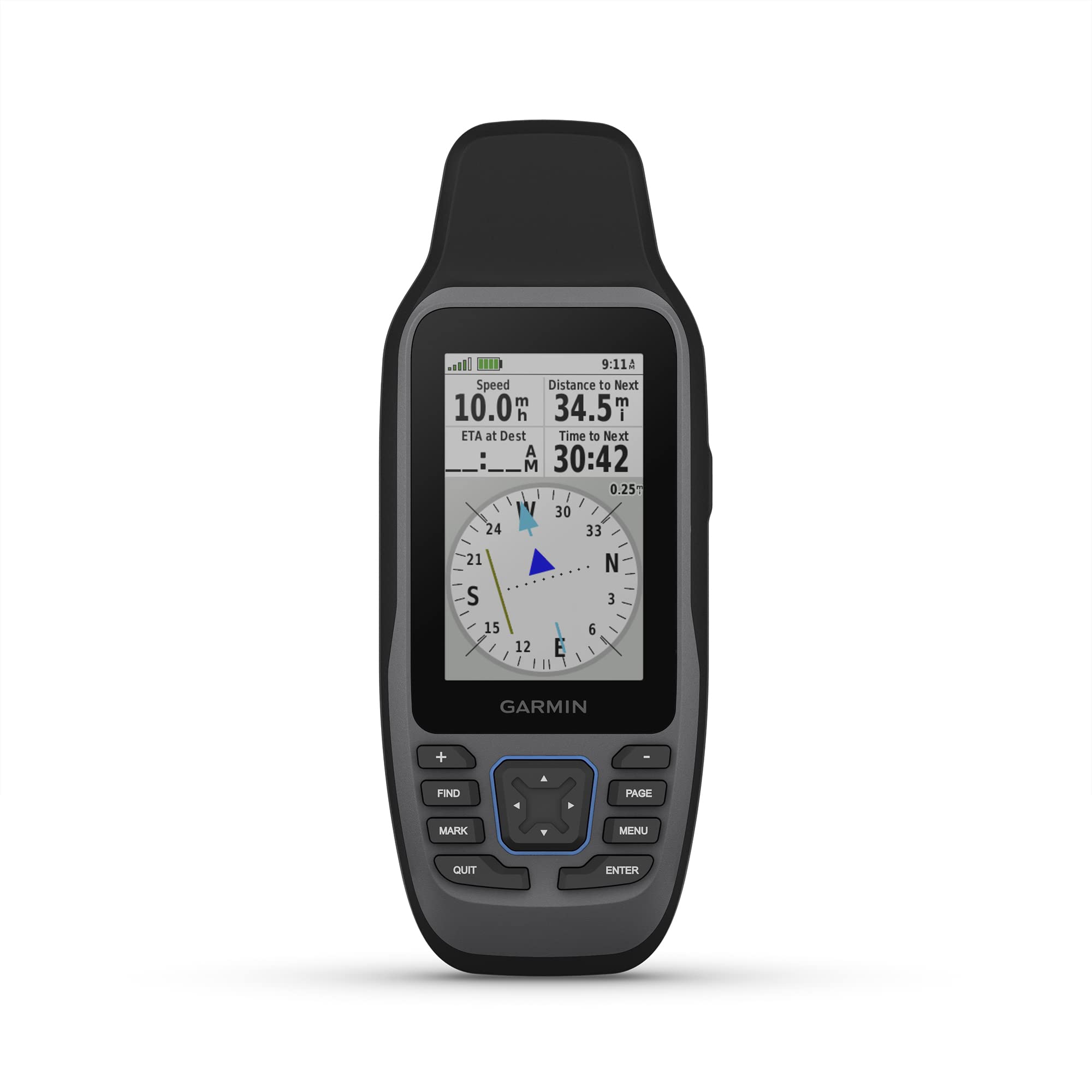 Garmin GPSMAP 79sc, Marine GPS Handheld Preloaded With BlueChart g3 Coastal Charts, Rugged Design and Floats in Water