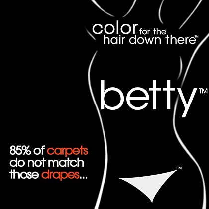Brown Betty - Hair Color for the Hair Down There Kit