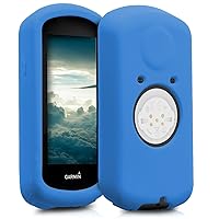 kwmobile Case Compatible with Garmin Edge 1030/1030 Plus - Case Soft Silicone Bike GPS Protective Cover - Blue