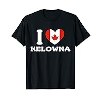 I Love Oshawa Canada Heart Flag T-Shirt