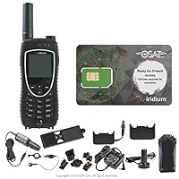 OSAT Iridium 9575 Extreme Satellite Phone Telephone & SIM Prepaid, Postpaid FLEX Monthly contract SIM cards Ready to activate - Voice,Text Messaging SMS Global Coverage NO AIRTIME INCLUDED