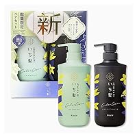 Kracie Ichikami Shampoo and Conditioner Hair Care Set - Color Care 33.16oz for color treated hair