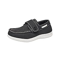 Lucky Brand Boat Shoes for Kids | Kid’s Loafers & Sneakers with Velcro Closure | Fashionable School Shoes | Boys Casual Shoes (Little Kid & Big Kid)
