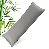 Pillowcases Body Size,Cooling Viscose Pillow Cases with Zipper Closure, Cool & Breathable Pillow Cover for Hot Sleepers and Night Sweats, 20