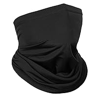 Achiou Cooling Neck Gaiter Face Cover Scarf, UV Protection Mask for Men and Women,Soft Windproof, Hiking Cycling Running