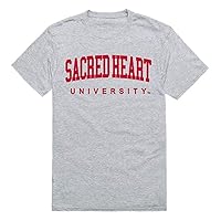 Sacred Heart University Mens Game Day Tee T-Shirt Heather Grey X-Large
