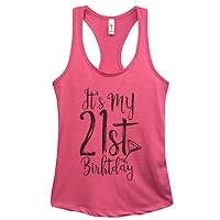 $Cute Birthday Tank Tops “Its My 21st Birthday” - Funny