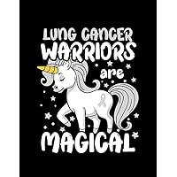 Lung Cancer Warrior White Ribbon Lung Cancer Awareness 7353 Notebook: Notebook for Day Planning 8.5x11, 100