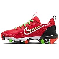 Nike Force Trout 9 Keystone Big Kids' Baseball Cleats (FV8032-600, University Red/Bright Crimson/Black/White)