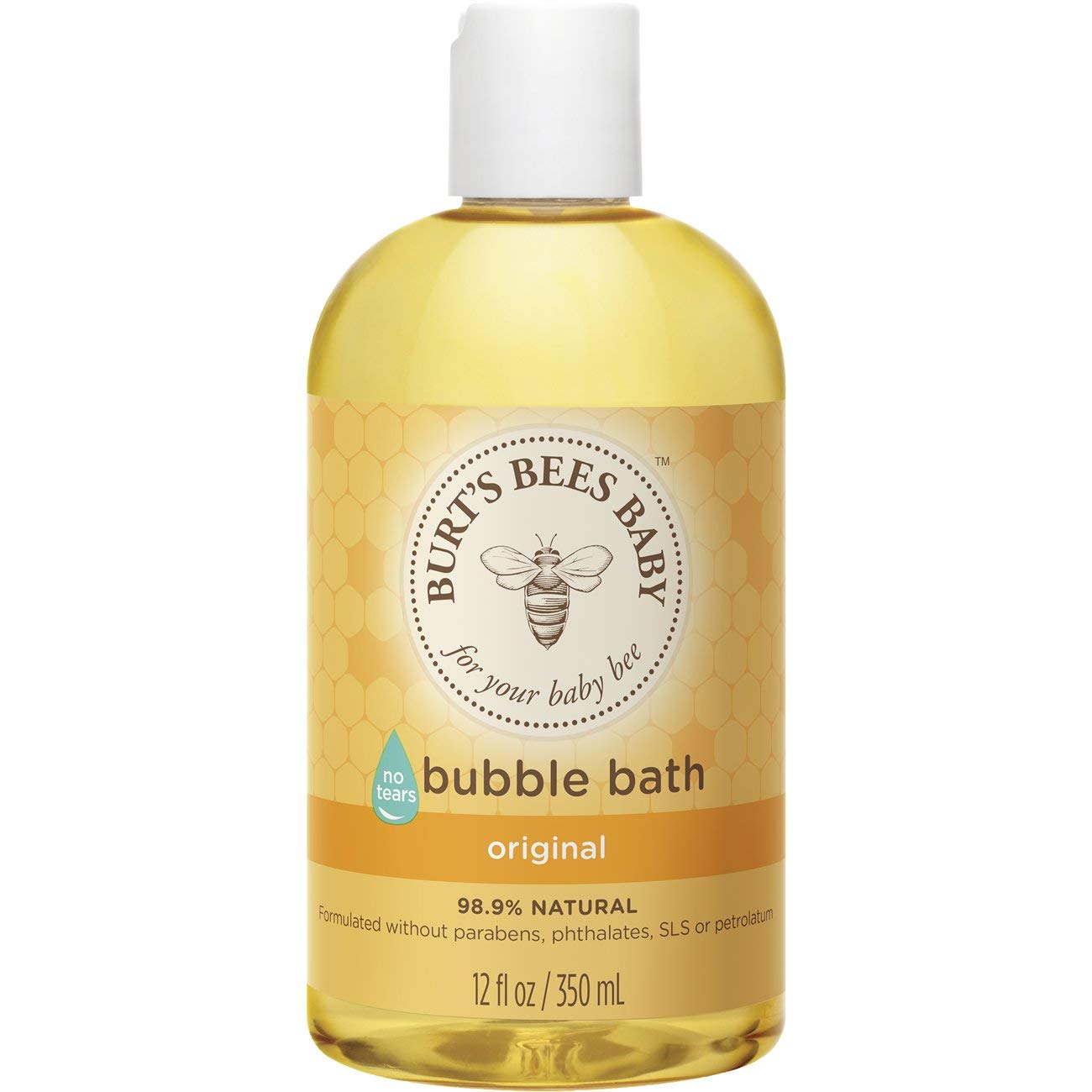 Burt's Bees Baby Bubble Bath, 12 Ounces (Packaging May Vary)