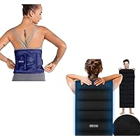 REVIX Full Body Ice Packs for Injuries Reusable and Ice Pack for Injuries Reusable Gel for Lower Back Pain Relief
