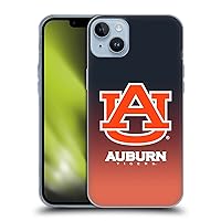 Head Case Designs Officially Licensed Auburn University AU Omni Shade Soft Gel Case Compatible with Apple iPhone 14 Plus